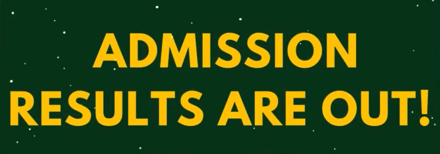 Final Admission Offer Banner