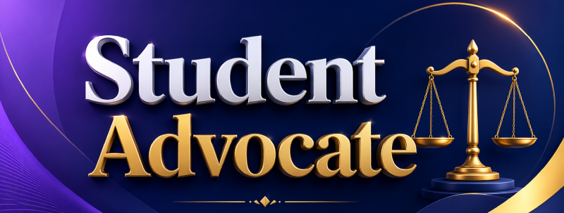 Student Advocation Banner